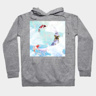 Butterfly Koi Sky Hoodie